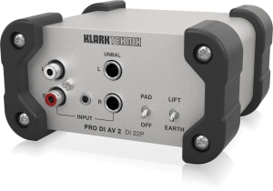 Klark Teknik DI 22P пассивный стерео директ-бокс в Набережных Челнах