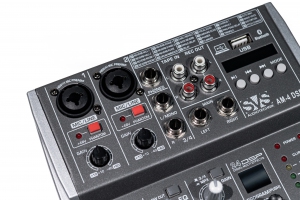SVS Audiotechnik mixers AM-4 DSP Аналоговый микшерный пульт, 4-канала в Набережных Челнах